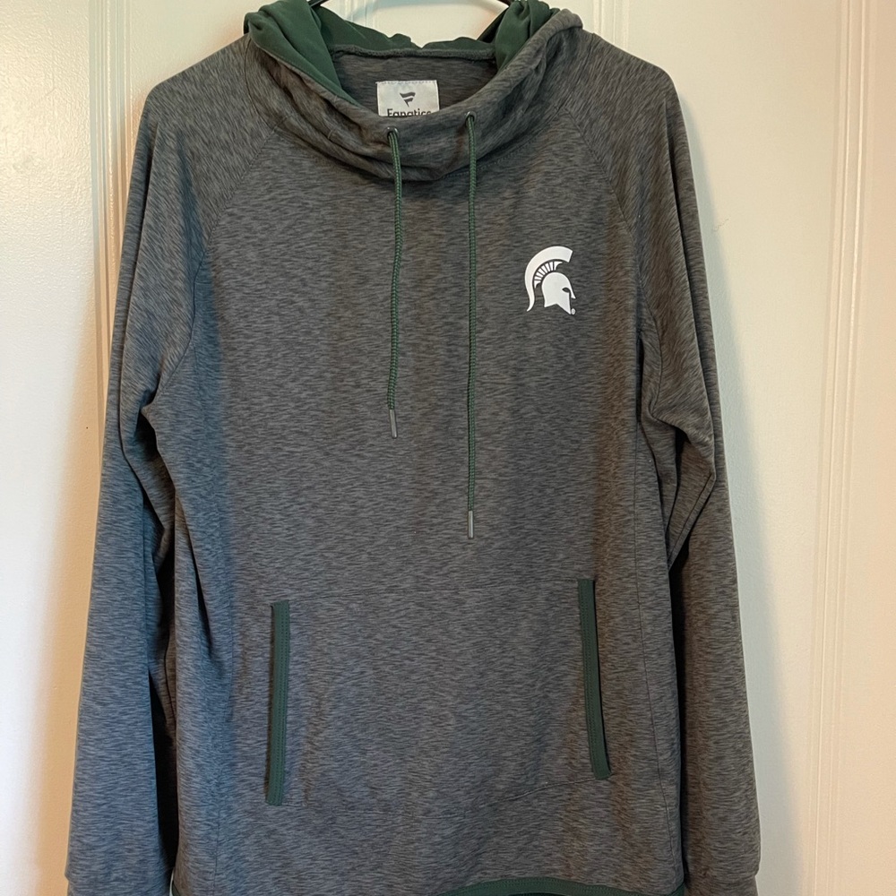 NWOT Fanatics MSU Hoodie
